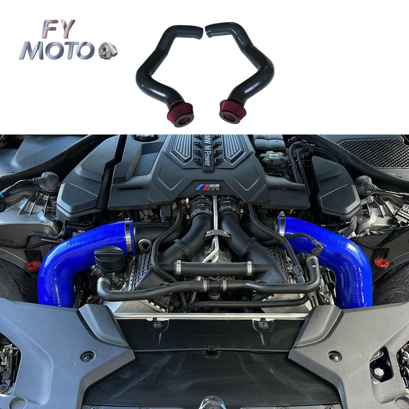 INTAKE COLD AIR INDUCTION Black Hose Kit For BMW For M8 For M5 For F90  6ply 7MM Thickness
