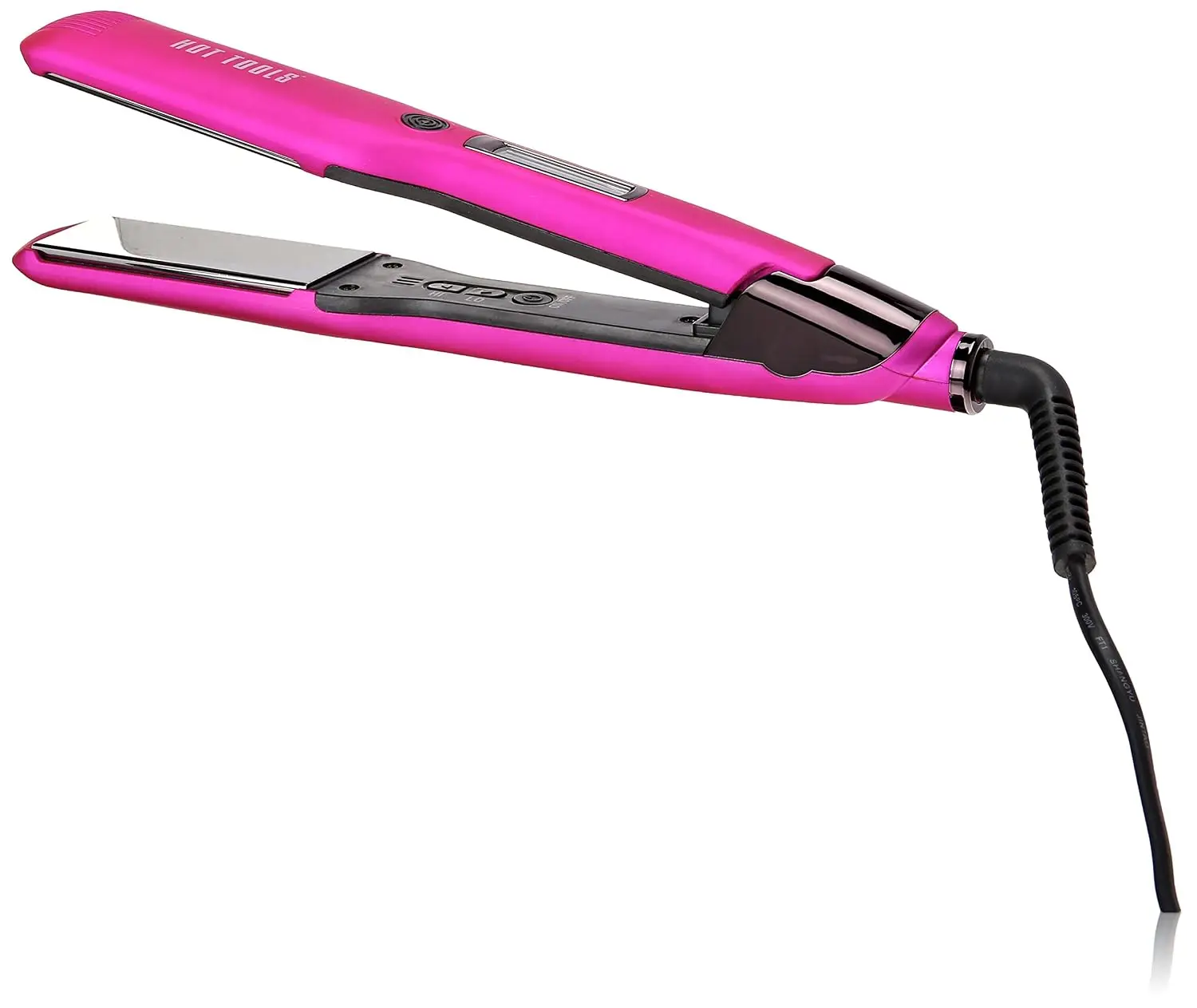 1.5-Inch Titanium Digital Flat Iron in Fabulous Fuscia