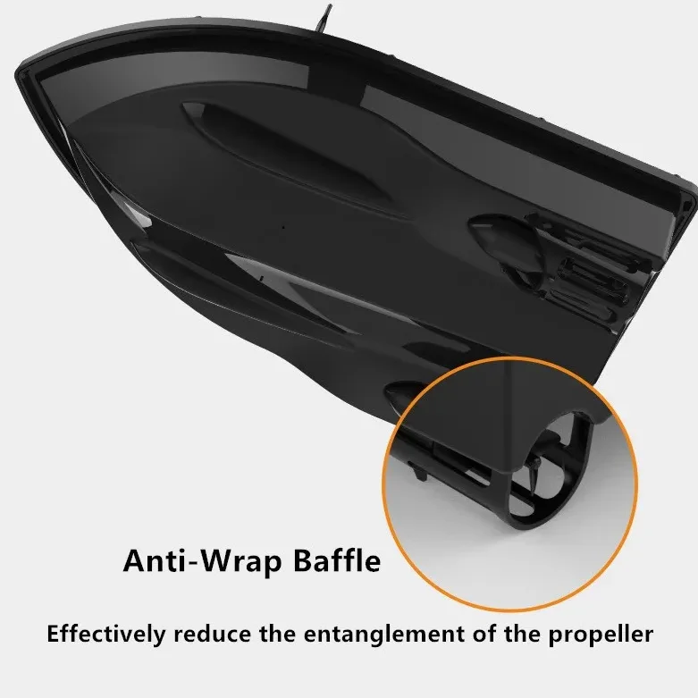 GPS Location Smart Return RC Fishing Bait Boat Cruise Fixed Point Back 2KG Load Bin 500M Distance Night Light 6Hours Time RC Toy