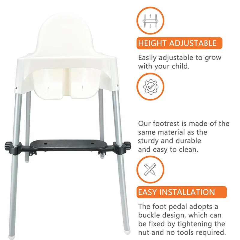 

AT44-3X Foot Pedal Non-Slip Height Adjustable Polypropylene Foot Pedal