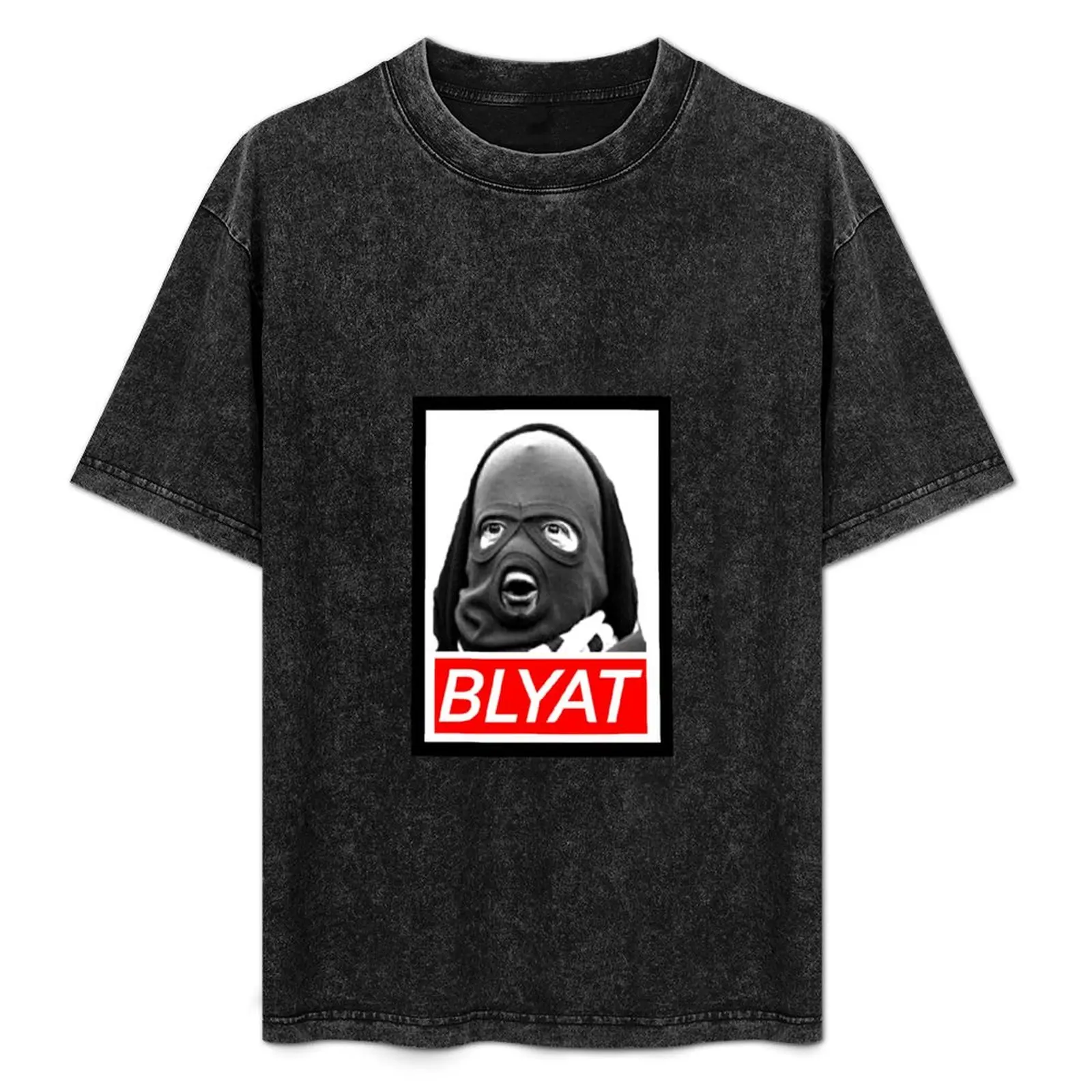 

Blyat Slav T-Shirt Streetwear Print Tee Shirt