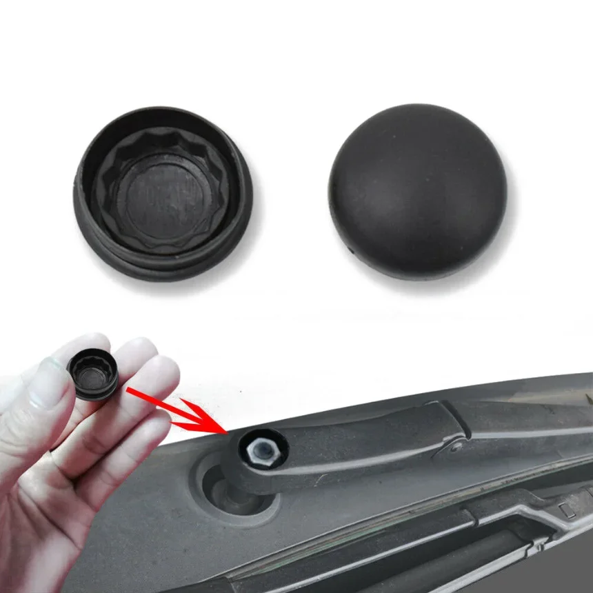 2x Car Front Windscreen Wiper Arm Nut Cap Bolt Cover fit For VW Passat B5 B6 B7 Golf MK4 MK5 MK7 Polo Jetta Tiguan car products