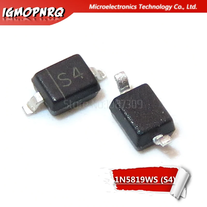 100Pcs Smd Diode 08… - image