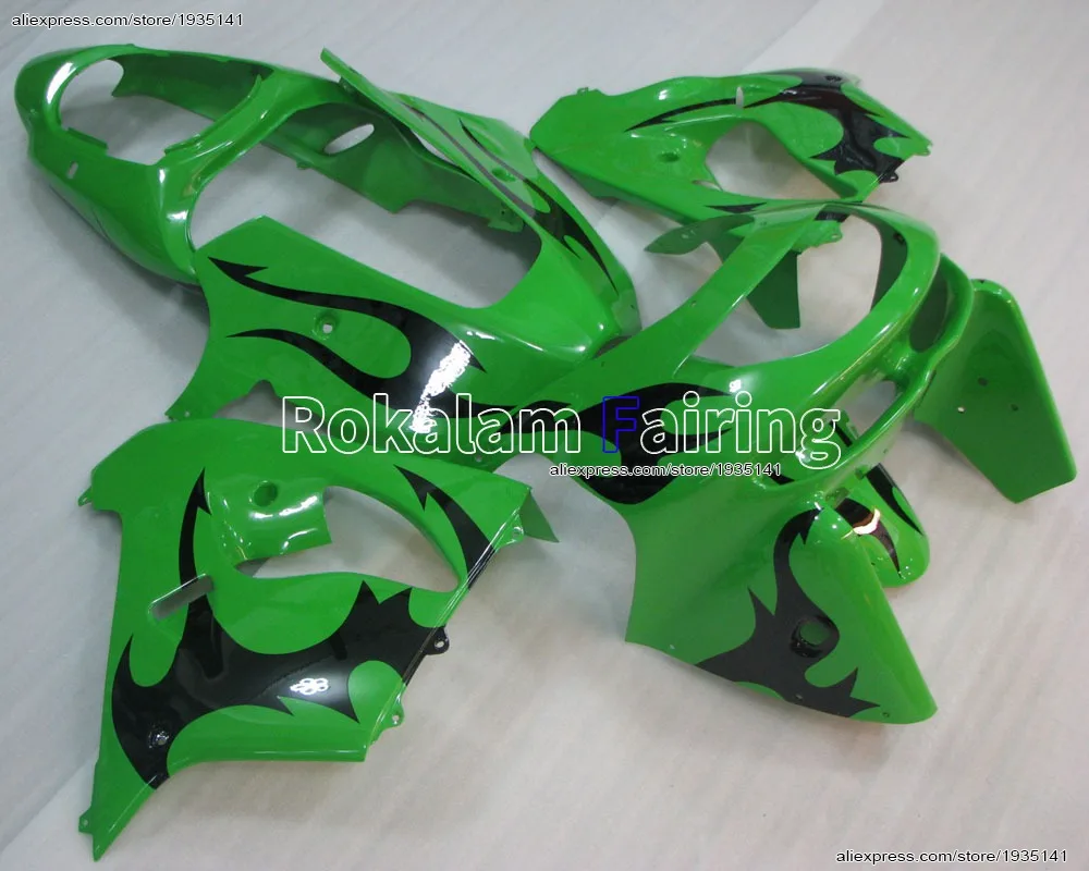 For Kawasaki Fairings Ninja ZX9R 1998-1999 ZX 9R 98-99 ZX-9R Sports Bike Design Motorcycle Fairing Kit (Injection Molding)