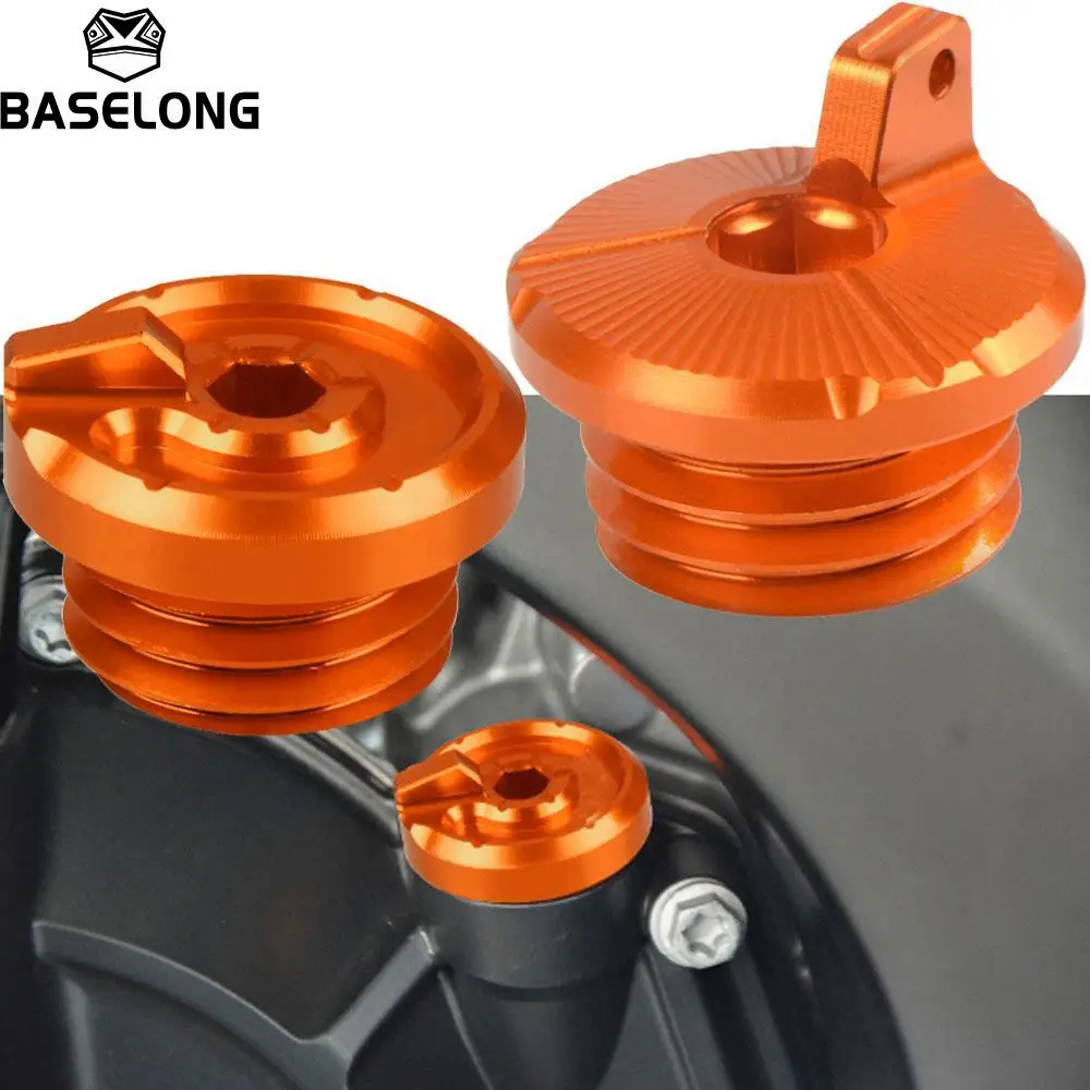

2022 Super Duke All Years Motorcycle Engine Oil Filler Cap Plug Cover For KTM 990 Supermoto 990SMT 2008 990SMR 2012 2013 2014
