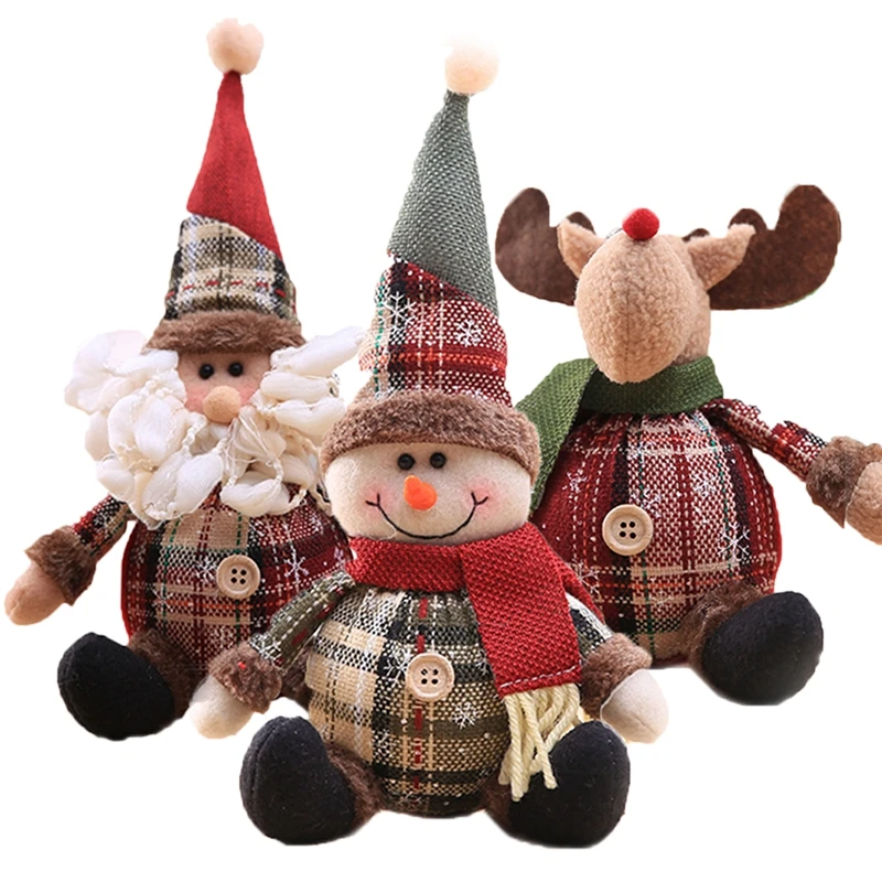 Gnom Weihnachts puppe Elf Frohe Weihnachten Dekorationen für zu Hause 2024 Cristmas Ornament Weihnachten Navidad Natal Frohes Neues Jahr Geschenk