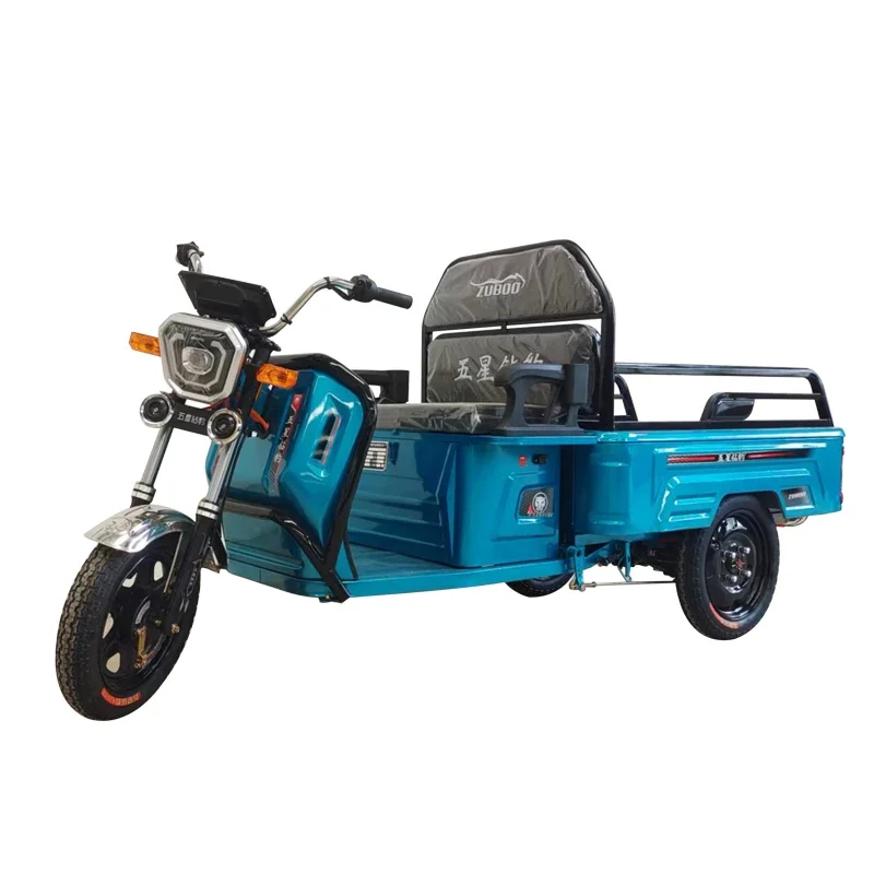 New design large capacity 500w electric tricycle cargo 3 wheels