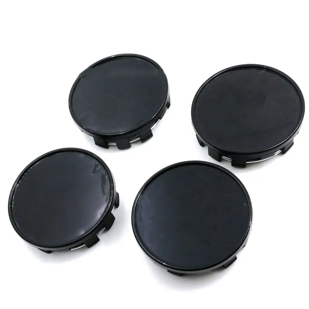 4Pcs Dust-proof Wheel Center Caps Universal Inner 50MM Wheel Badge Covers Outer 54MM ABS Rim Hub Caps Wheels Tires Parts