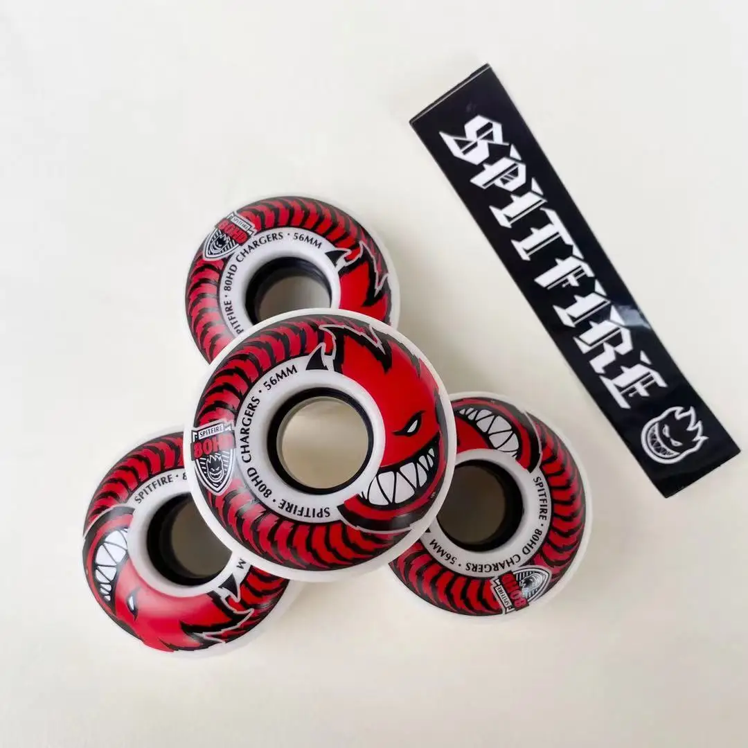 Spitfire wheels imported genuine Spitfire 52mm 101duro 53mm 54mm 56mm 99duro 80HD skateboard wheel for skateboard