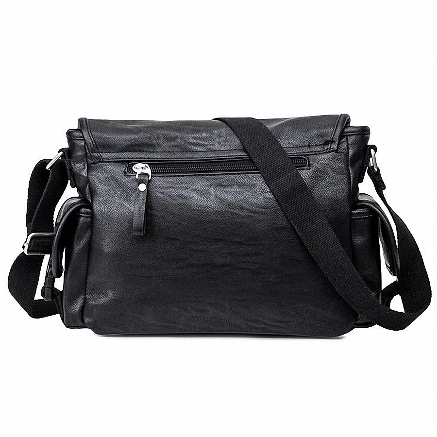 High Quality Leather Men Bag Casual Business Leather Mens Messenger Bag Fashion Men\'s Crossbody Bag Bolsas Male