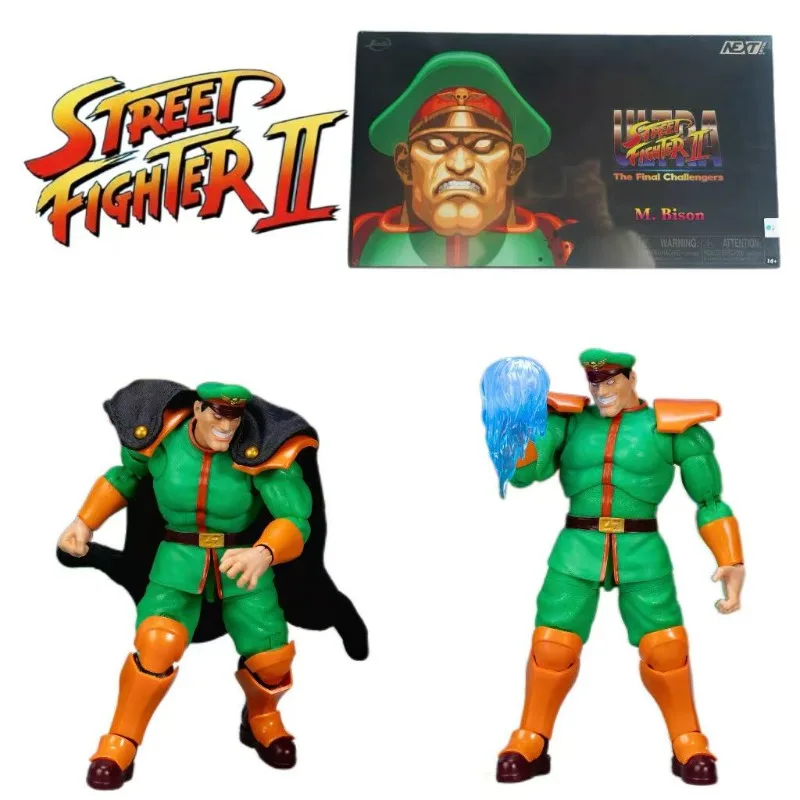 

Jada Toys 1/12 6inch Action Street Fighter II: The Final Challengers M.Bison Dhalsim SDCC Action Figure Toy Gift