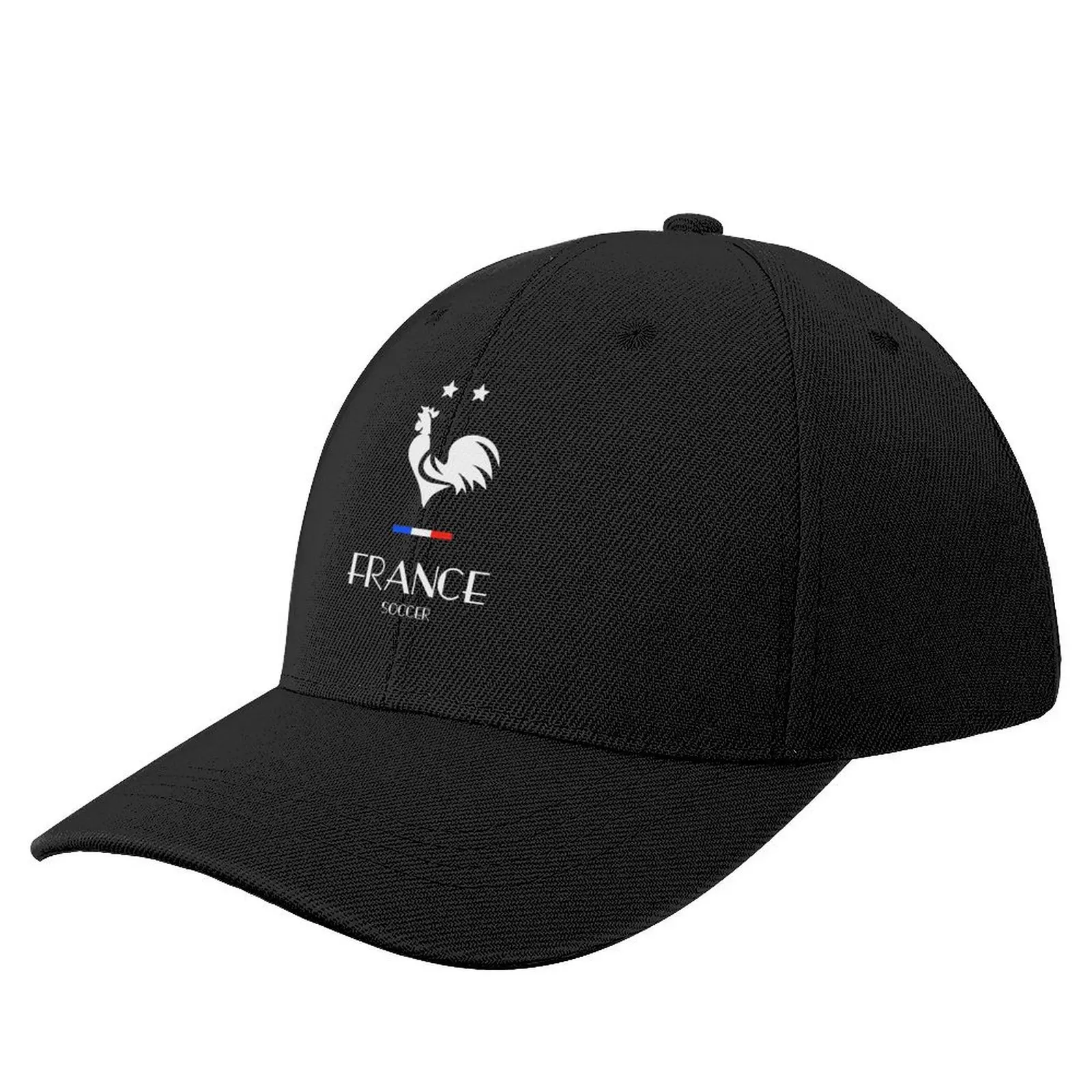 FRANCE Rooster Soccer Football Sports Two Stars Baseball Cap Hood western Hat Visor hard hat Golf Men Women's