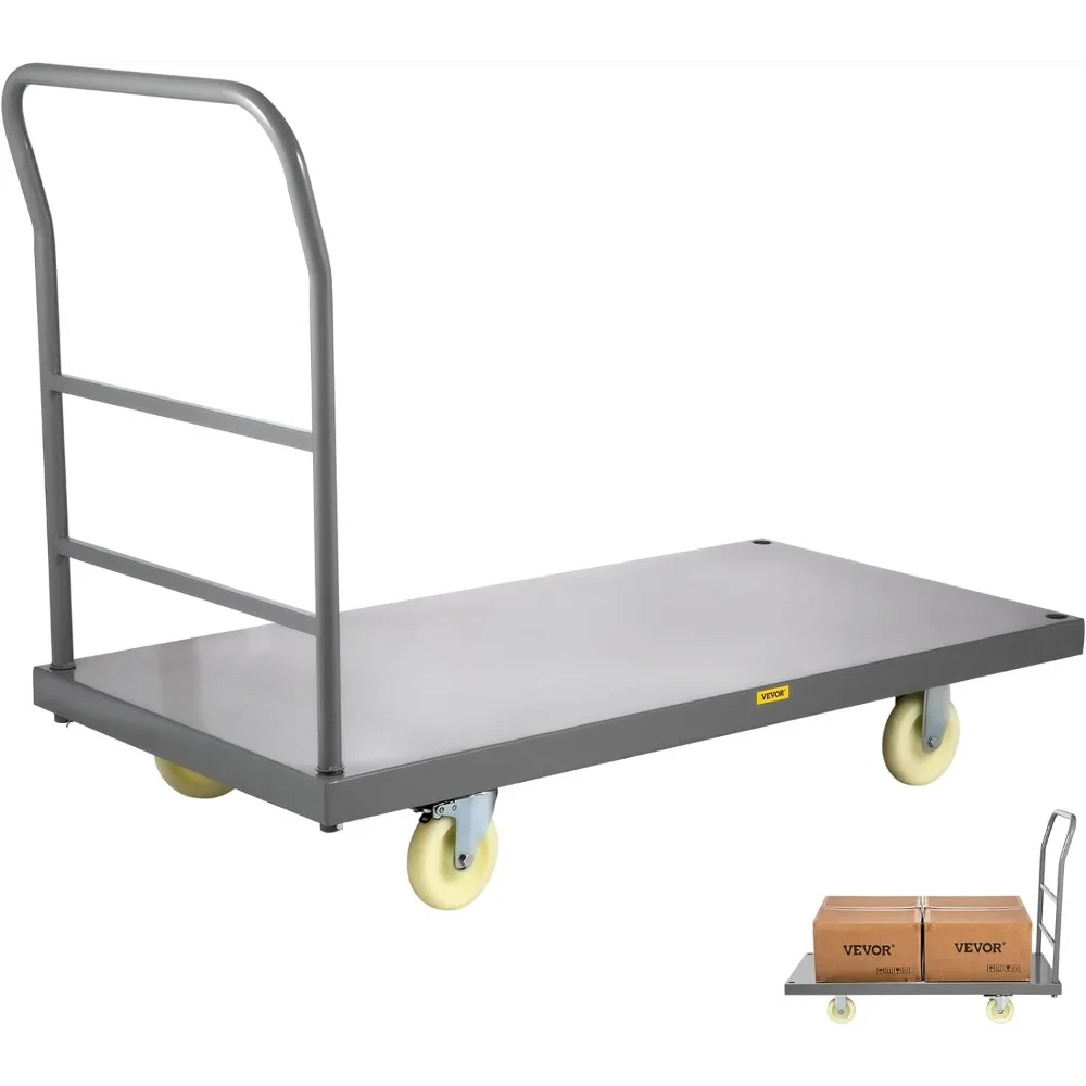 Heavy-Duty Platform Truck Hand Trucks with 5