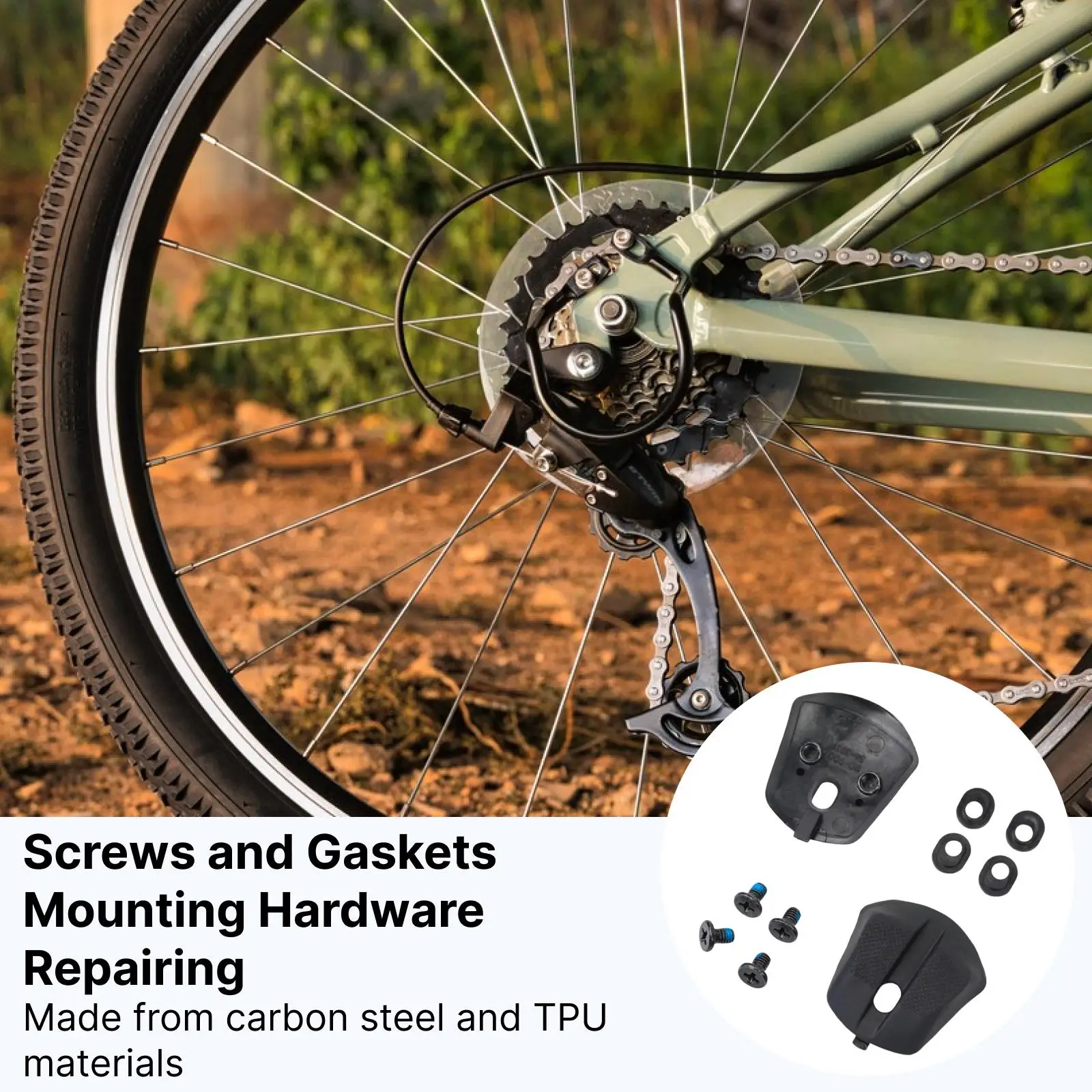 

Road Cycling Shoe Heel Pads Replacement Kit for RC900 RC902 Carbon Steel TPU Men’s Training Competition Use