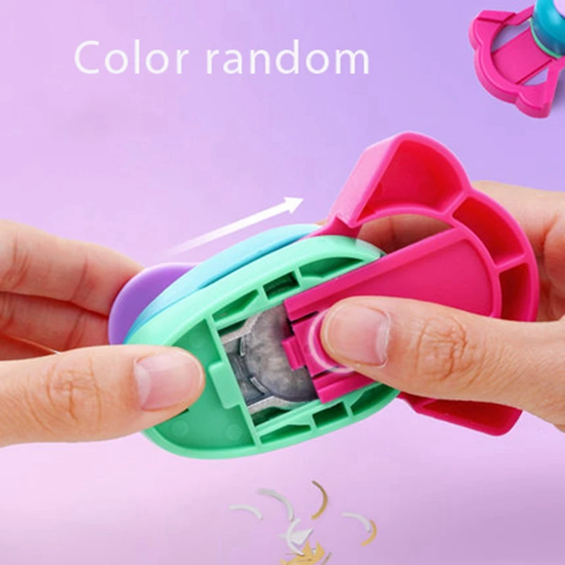 Double Corner Craft Punch Curve DIY Hole Punch Paper Cutter Embossing Scrapbook-AC37