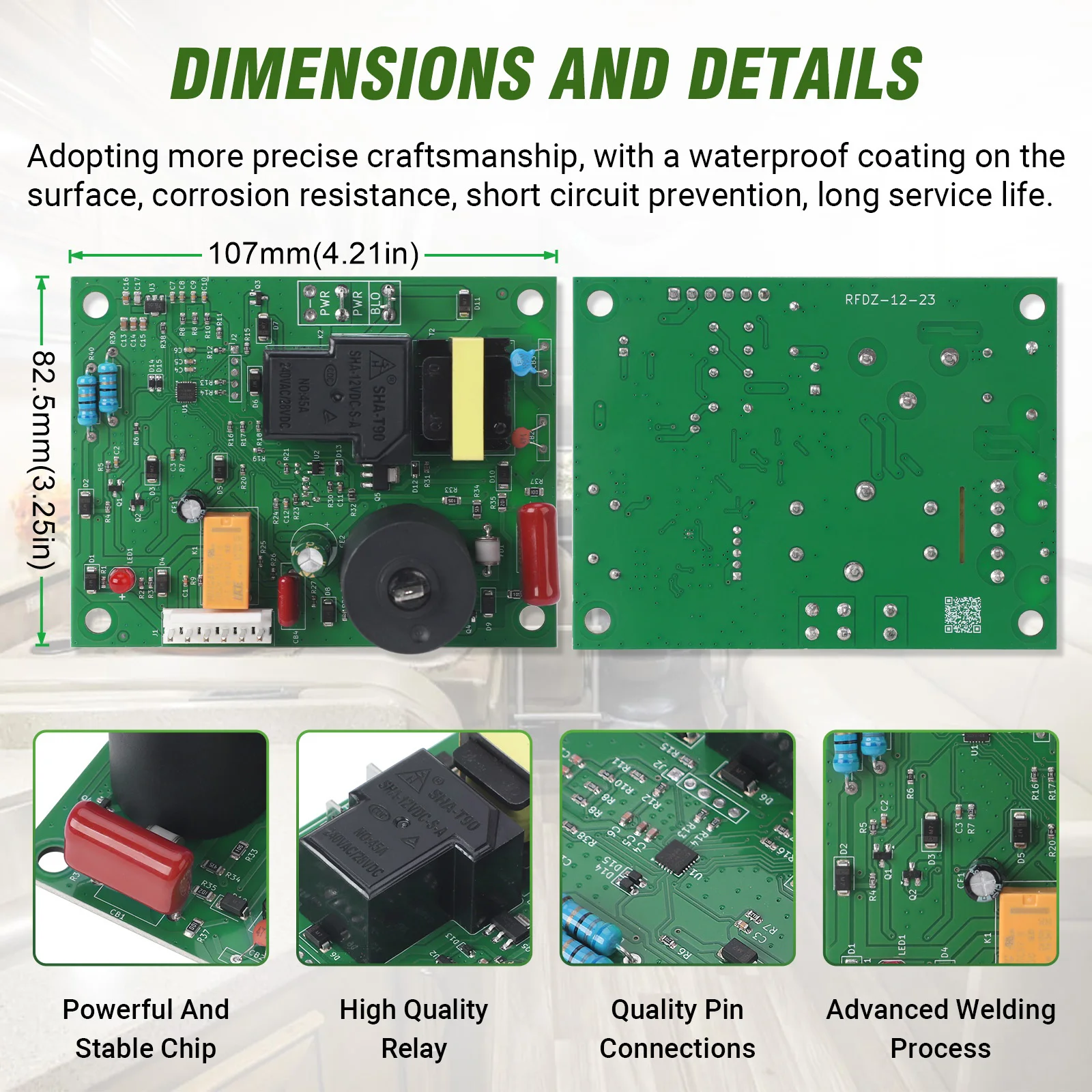 RV Campers Oven Ontsteking Printplaat Fan Control 12VDC Boiler Module SF20/25/30/35/42 OEM 520820 520871 520814 520741