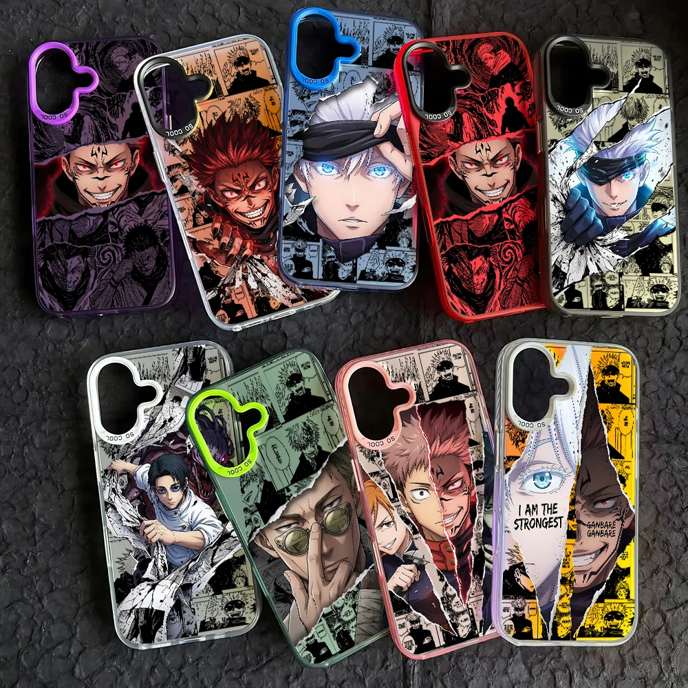 JujutsuS Kaisen Phone Case for Samsung Galaxy S26 S25 S24 S23 S22 S21 S20 Note20 FE Ultra Edge Plus 4G 5G Anti Fall Matte Cover