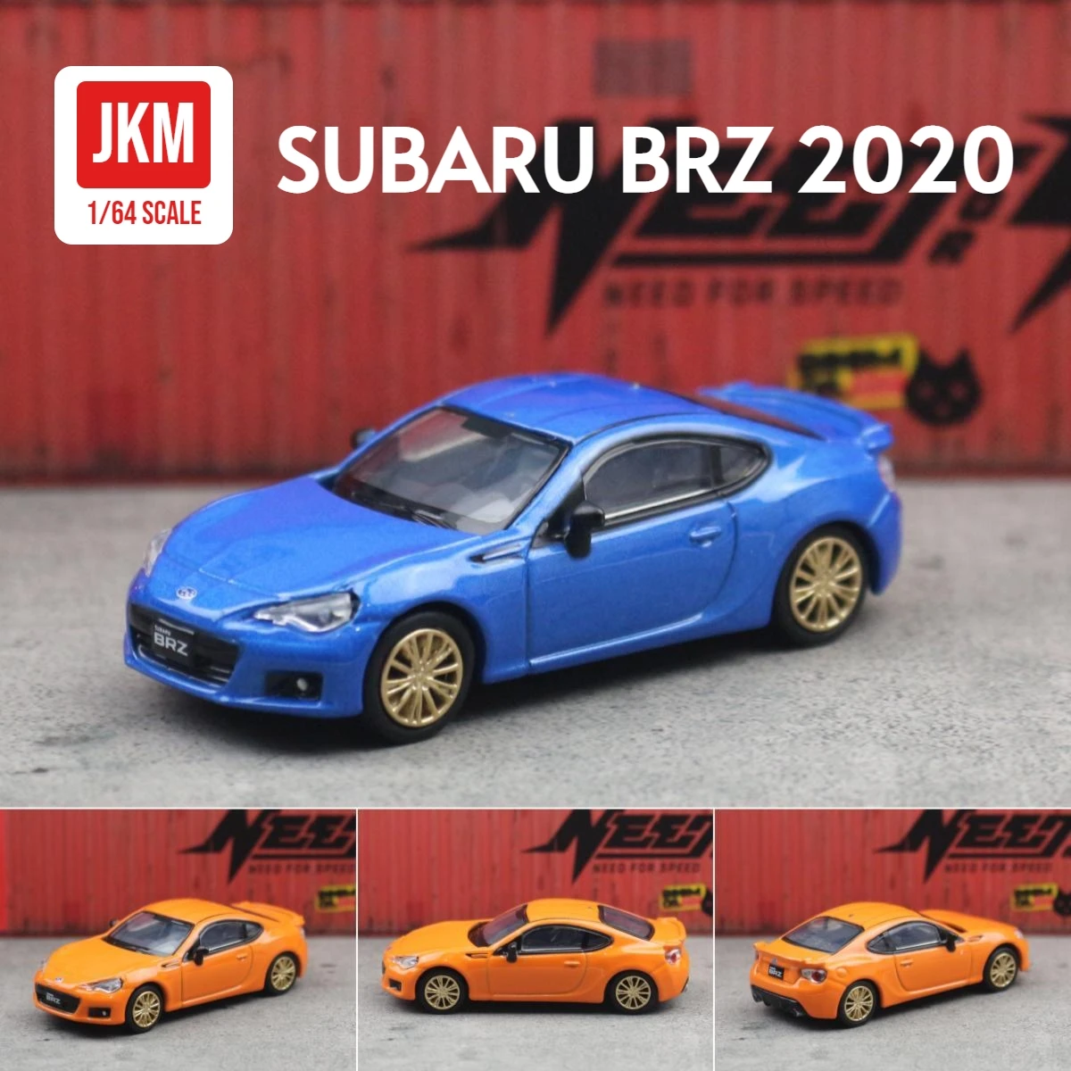 1/64 Subaru BRZ Miniature Model Diecast Metal Zinc Alloy Toy Car 1:64 JKM JDM Super Racing Vehicle Free Wheels Collection Gift