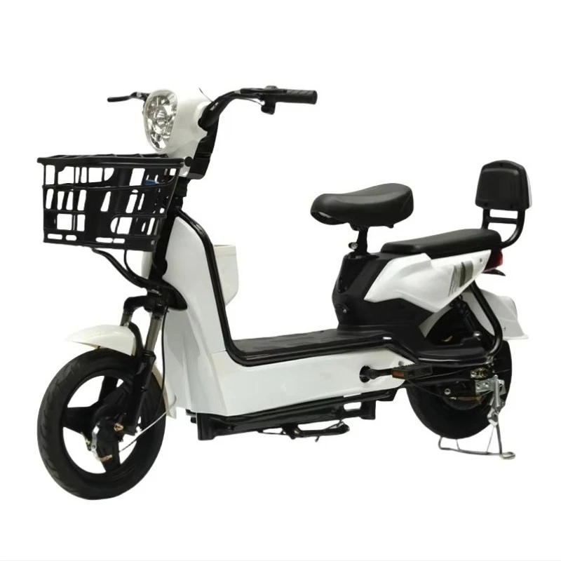 

Adult Electric City Bike 48v with Front Light Emitting Diode Spotlight City Electric Bike