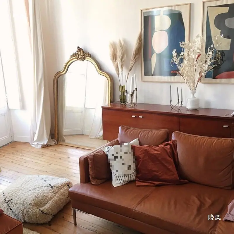 Lustro w stylu retro