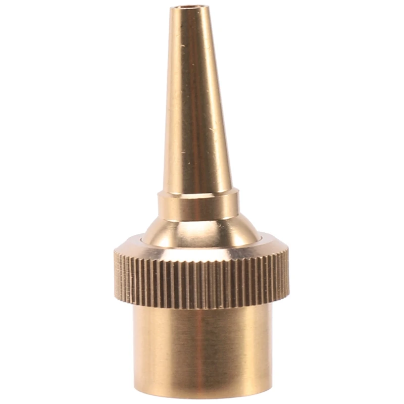 50Pcs 1/2 Inch DN15 Brass Jet Straight Adjustable Fountain Water Spray Nozzles Pool Nozzles Garden Landscape Equipment