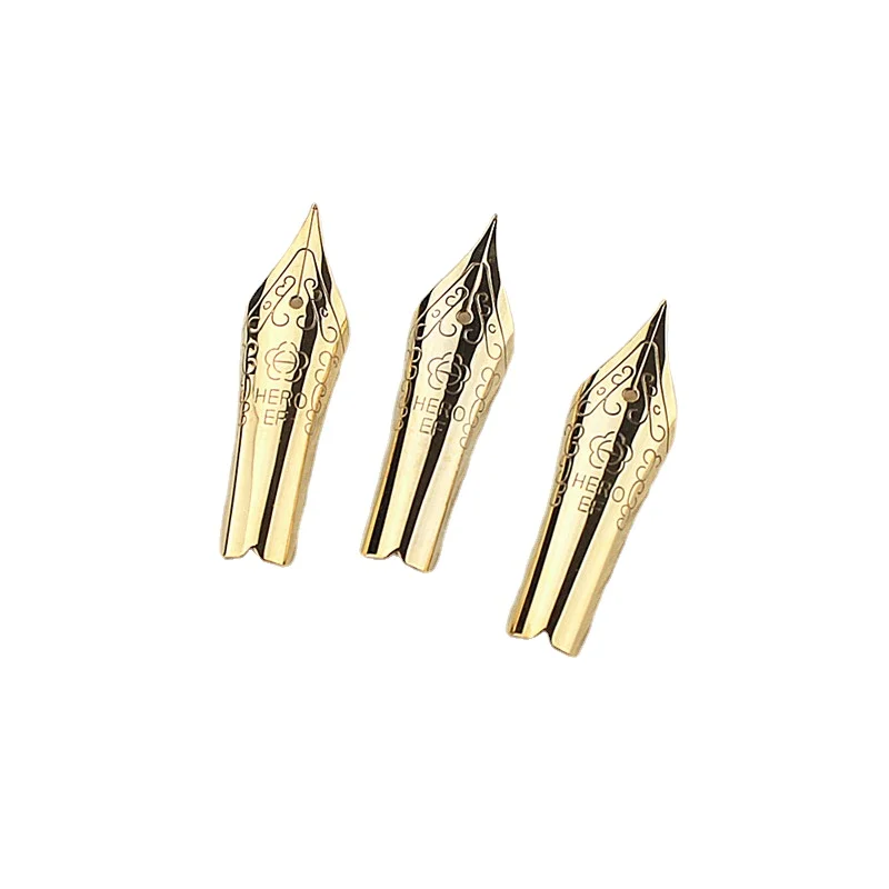 5pc office Pen 26 nib Limited edition write fit for most golden F EF Fountain Pen