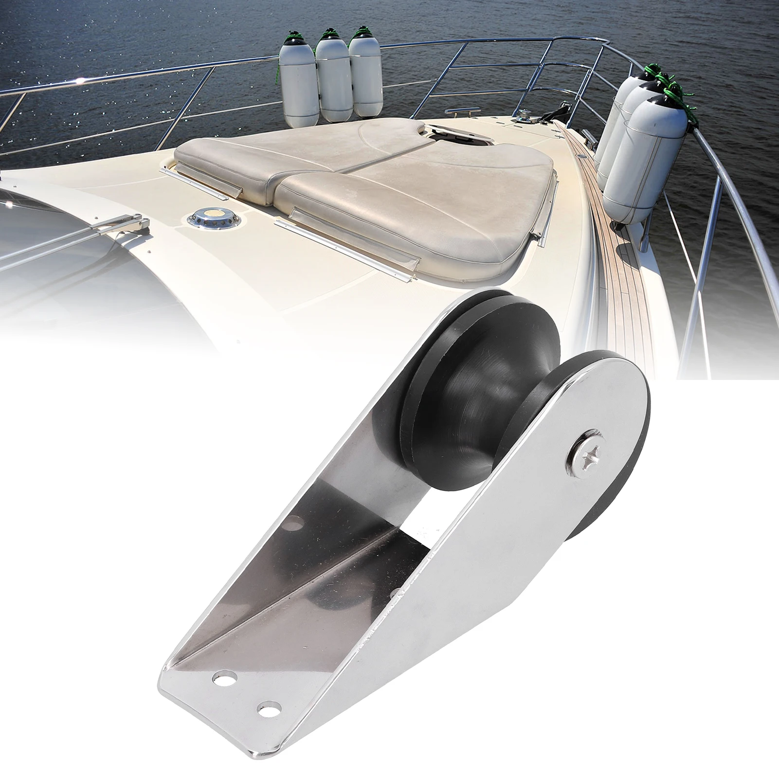 بكرة تثبيت مرساة مقدمة القارب  - مراجعة Fishing Boat Anchor وسعره
