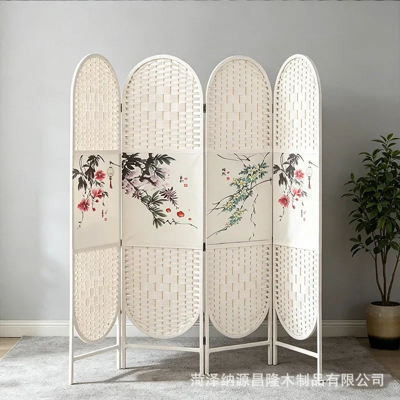 Simple home living room screen Modern hotel office Mobile office partition manufacturers Wholesale folding screen