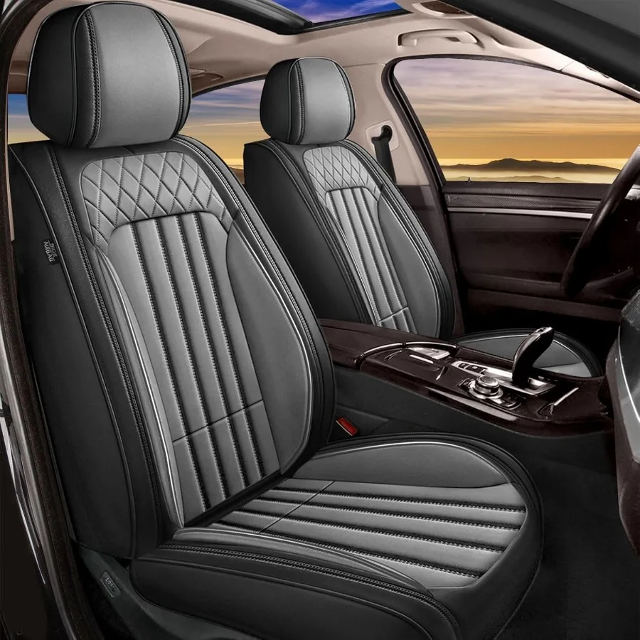 

Чехлы на автомобильные сиденья, пригодные для VW Volkswagen Jetta 2007-2023 2024 2025: Полный комплект, водонепроницаемая кожаная подушка для автомобильного сиденья, роскошный автомобиль