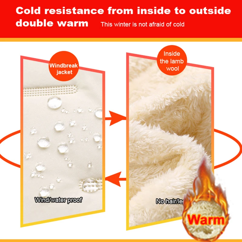 سترات رجالية مبطنة بالصوف لعام 2025 سترات شتوية دافئة متعددة الاستخدامات بدون أكمام مقاومة للرياح سترة سميكة مقاومة للبرودة سترة عمل #5