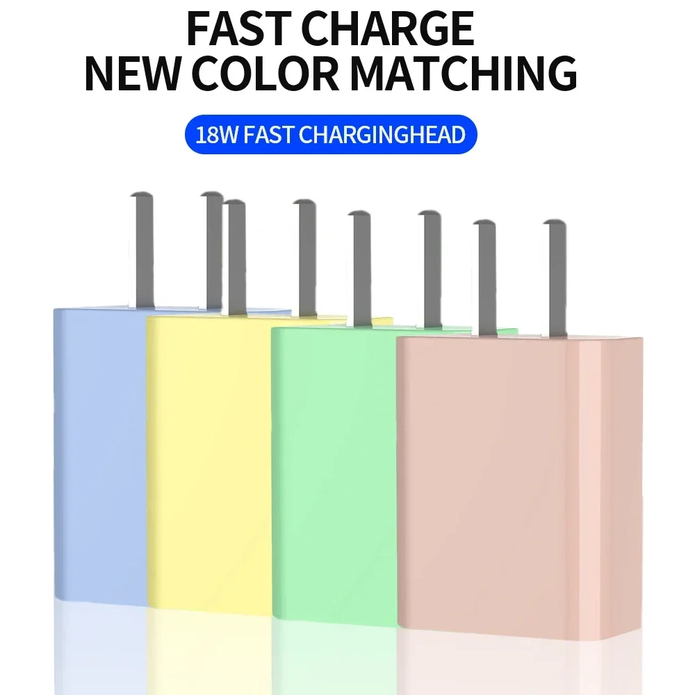 4/1Pcs 5V1A Wall USB Phone Chargers US Plug for IPhone Samsung Xiaomi Google USB-A Charger Travel Fast Charging Power Adapter