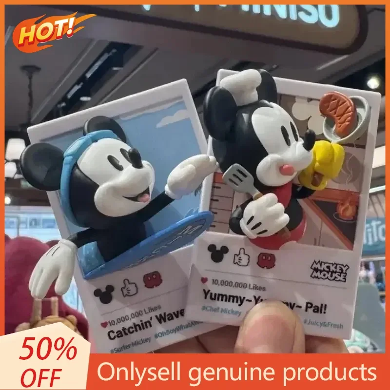 Caja ciega con imán para nevera 3d, figuras de Anime, pegatinas coleccionables de la serie Fun Life, juguete para regalo de moda para todas las edades