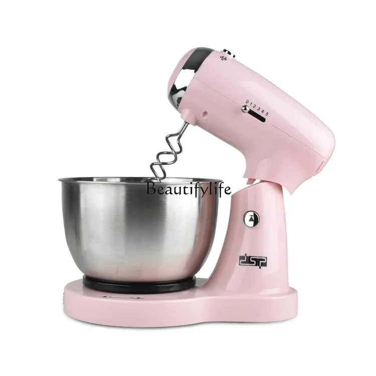 Multifunctional 3.2L large-capacity stainless steel cream whipping bread kneading dough home mixing machine