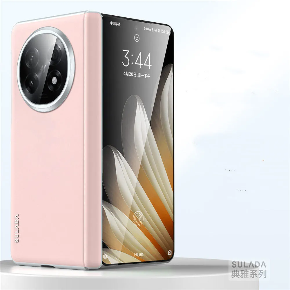 

Magnetic Liquid Leather Case For OPPO Find N5 Magsafe Hinge Back Cover