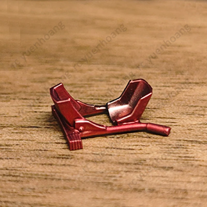 Soporte para modelo de motocicleta, escala 1/64, soporte de estacionamiento, reposapiés, piezas modificadas para accesorios de vehículos RC, 1 Uds.