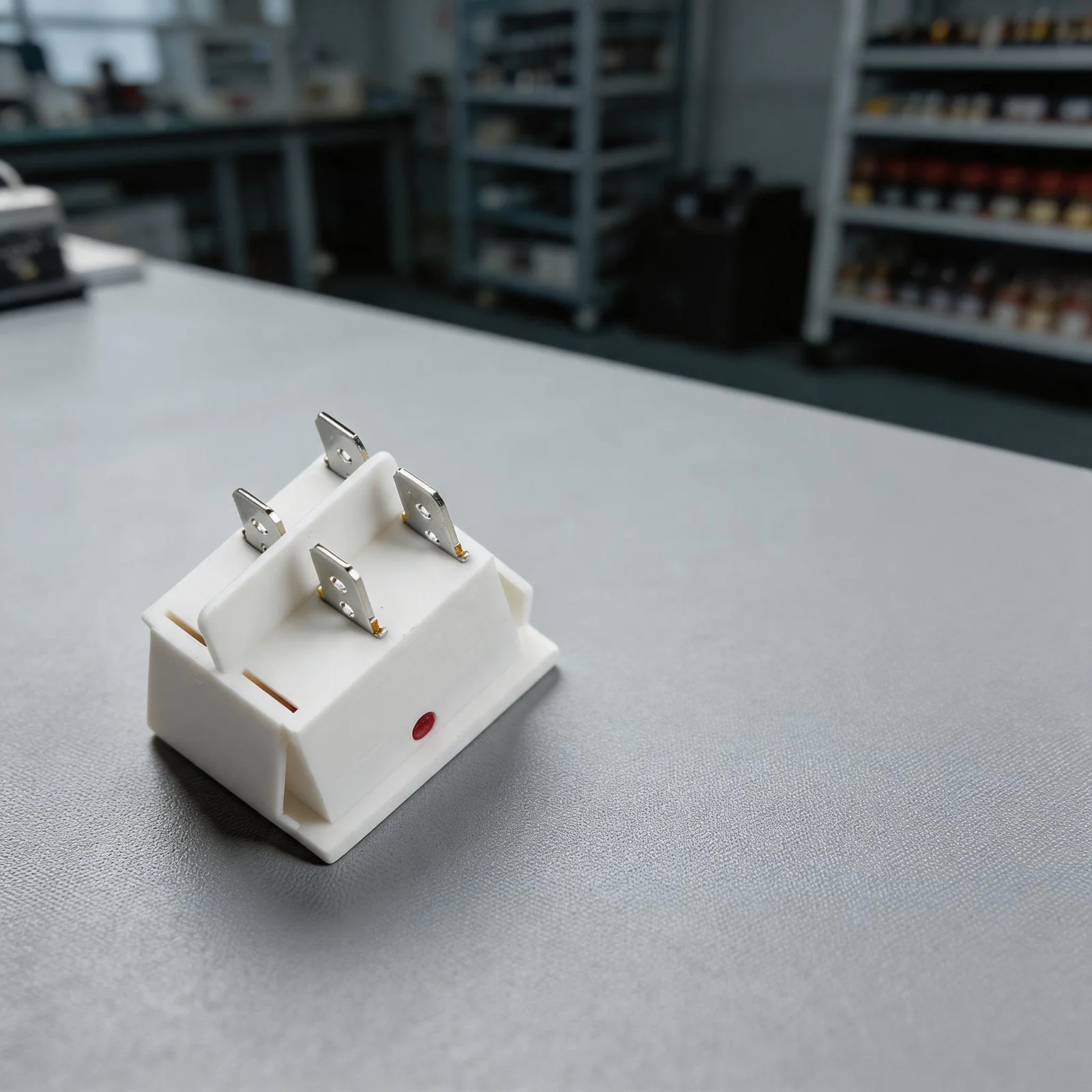 Rocker Switch 16A 240V 20A 125V Double Pole 4 Pin Illuminated ON OFF Switch Compatible with Various Electrical Systems