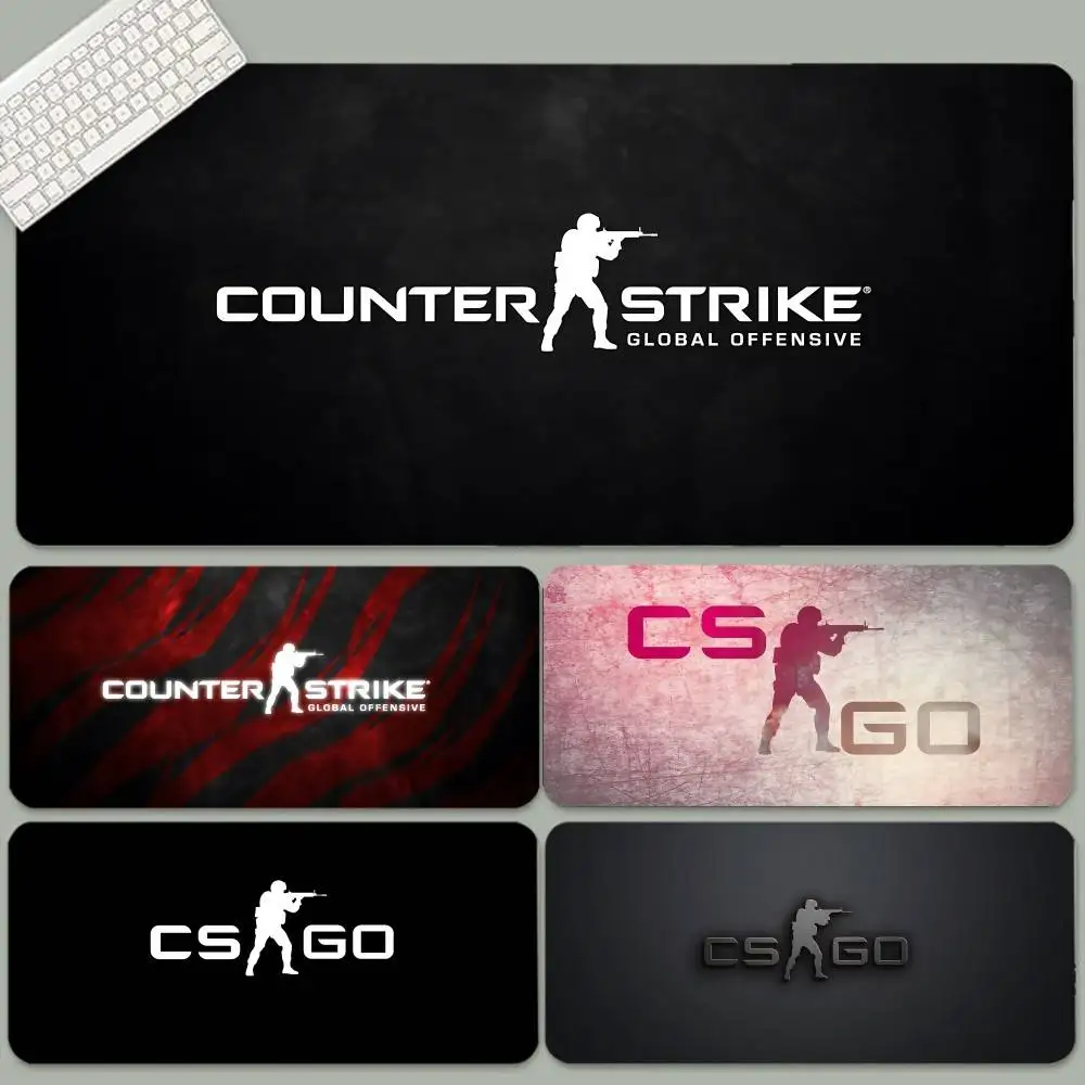 

GAME The C-CSGO CS2 INS Tide Large Desktop Desk Mat Kawaii Gaming Accessories Students Writing Pad For PC Mouse Carpet
