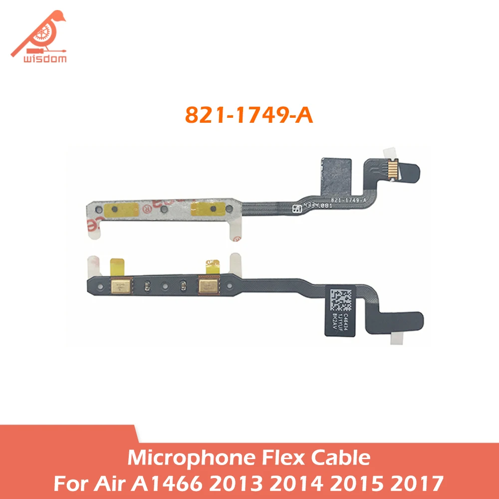 

Laptop A1466 Mic Microphone Flex Cable 821-1749-A For Macbook Air 13.3" A1466 Mic Cable 2013 2014 2015 2017 Year