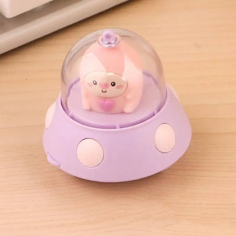 Lampu proyektor LED malam proyektor, lampu piring terbang Mini, lampu proyektor langit-langit untuk kamar tidur, ruang permainan, Meja teater Rumah