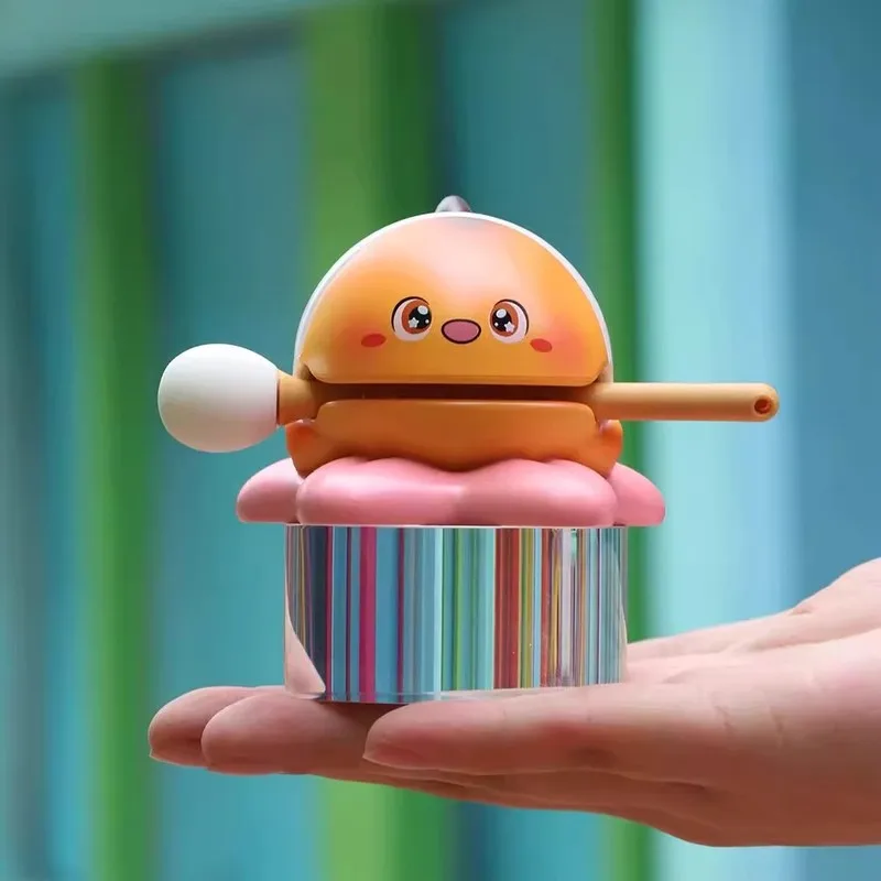 Creative Decompression Small Wooden Fish Blind Box Knocking Music Emotional Stability Decompression Office Desktop Ornament Toy