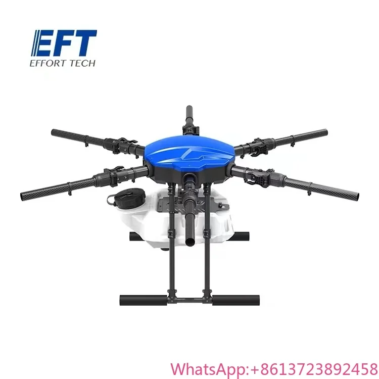 

EFT 2025 New Classics Ultralight Frame 6 Axis 1402mm E610P 10KG Agricultural Spray Drone Frame