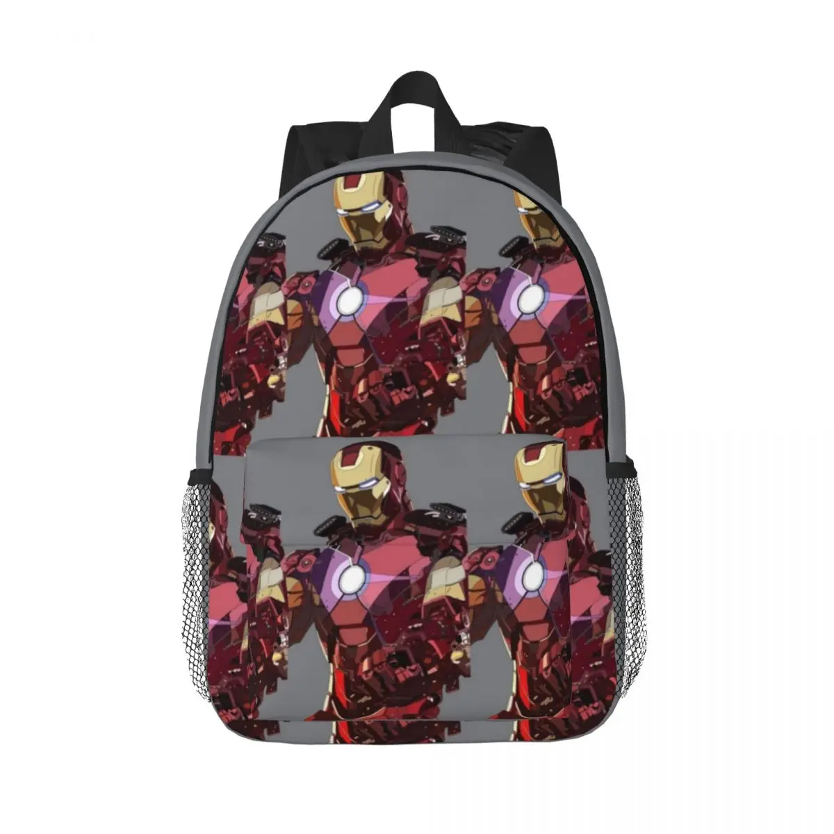 Iron Man Durable 15-Inch Backpack - Ergonomic Lightweight Design for Comfort and Convenience