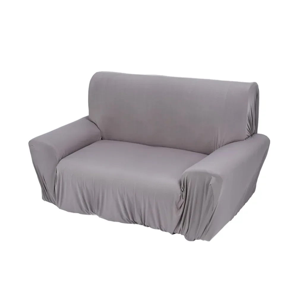 

Sofa Cover, Sofa Couch Stretch Covers Elastic Settee Protector Washable Two Seater Gray 145~185cm for living room, Sofa Cover