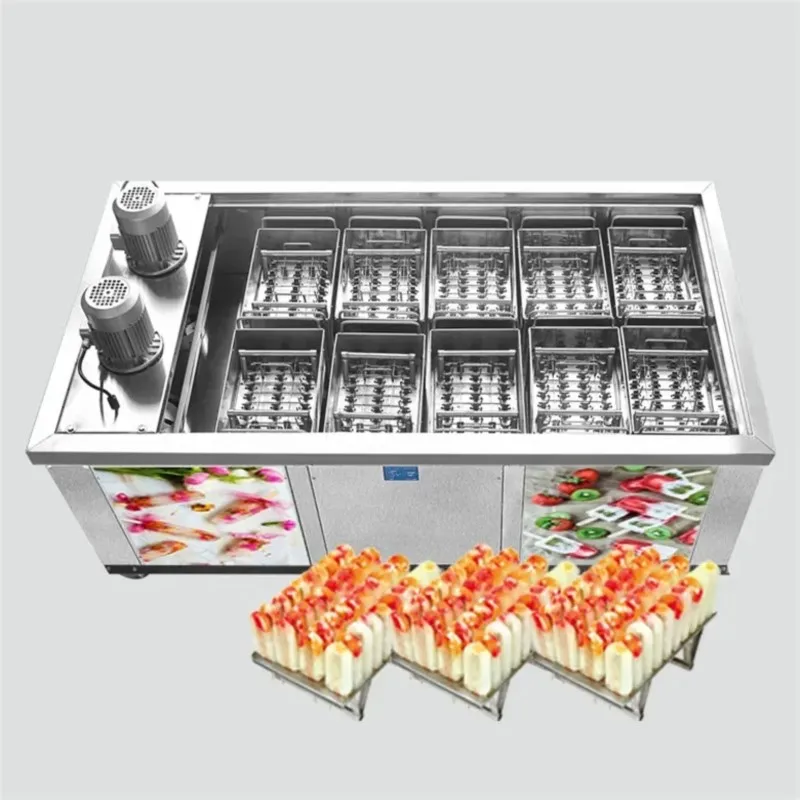 54000 Pcs/day Commercial Popsicle Making Machine Stick Maker Price Stick Cream Machine Popsicle Machine Popsicle Making Machine