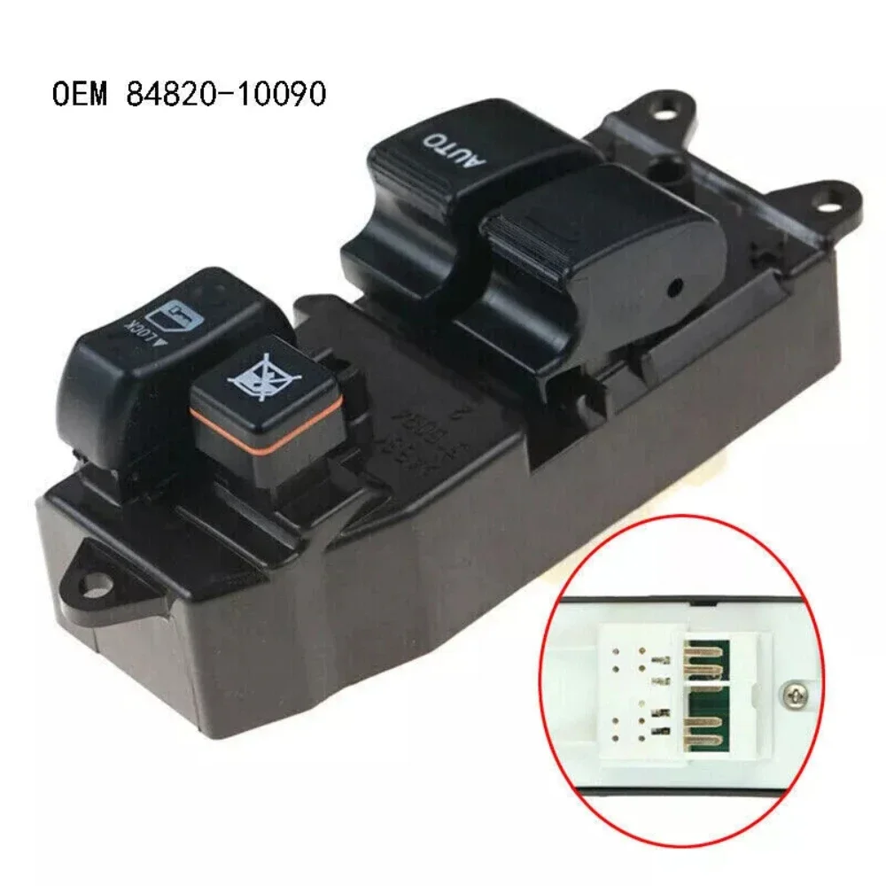 High quality 84820-10090 Power Window Switch Right for Toyota Hilux Hiace Land Cruiser 96-08 8482010090