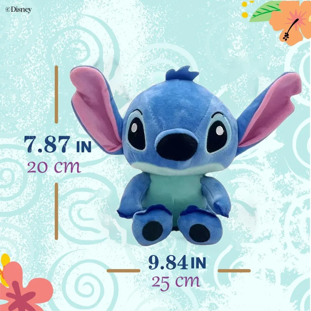 Peluche Disney Stitch, animale di peluche fofinito per neonati e bambini piccoli, regalo morbido e abbracciabile per il migliore amico