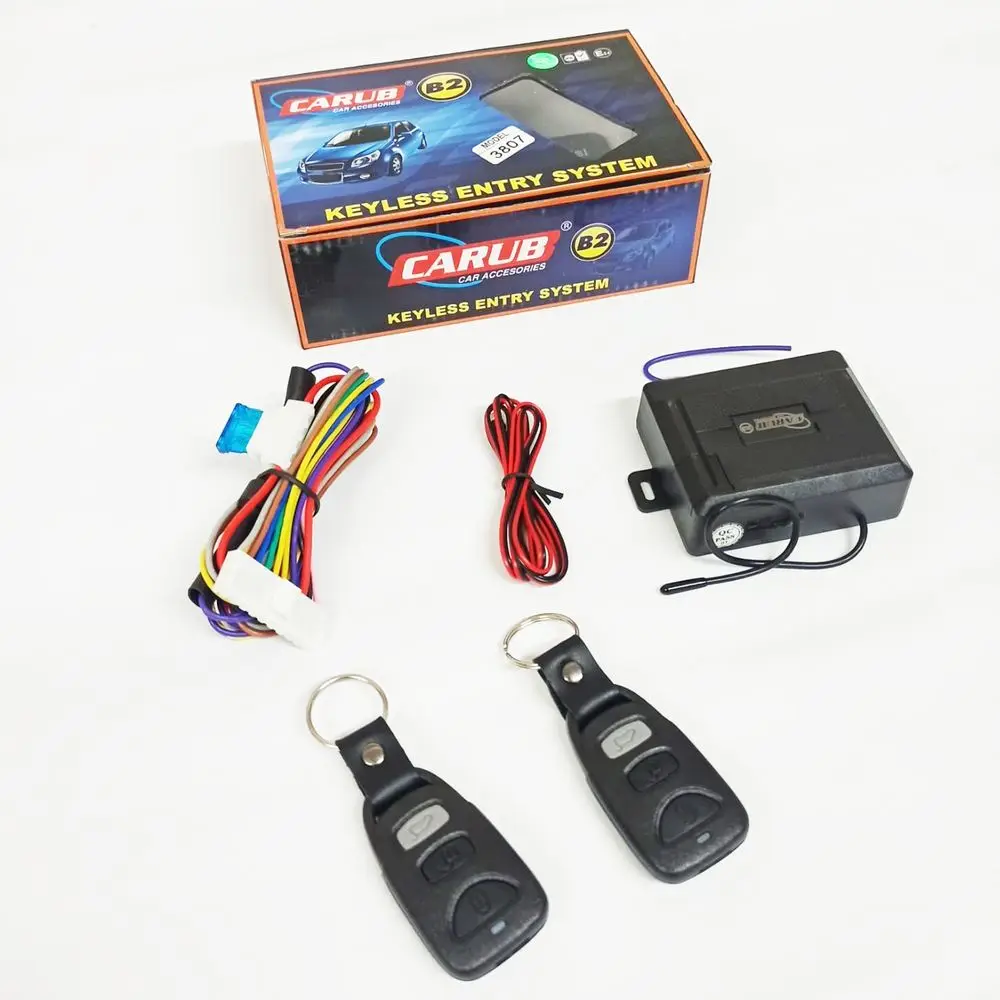 Auto Central lock Remote Control On Off Arched Black