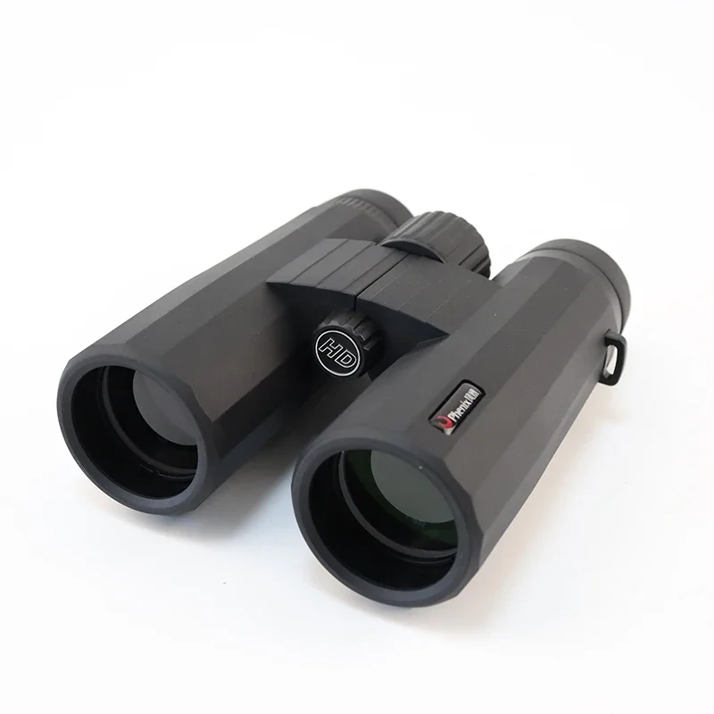 12X42  Professional Outdoor Compact HD Binoculars With FMC Coating Hunting Sports Telescope With Phone Stand