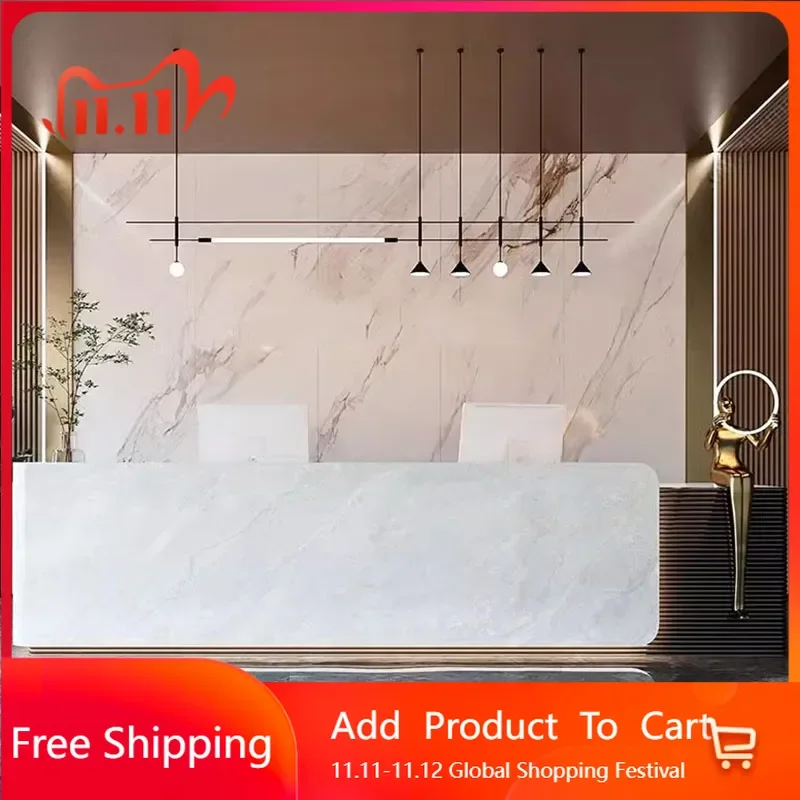 

Display Office Restaurant Tables Front Desk Lectern Pulpit Laudry Cabinet Pulpitos Shop Counter Salon Mostrador Trendy Furniture