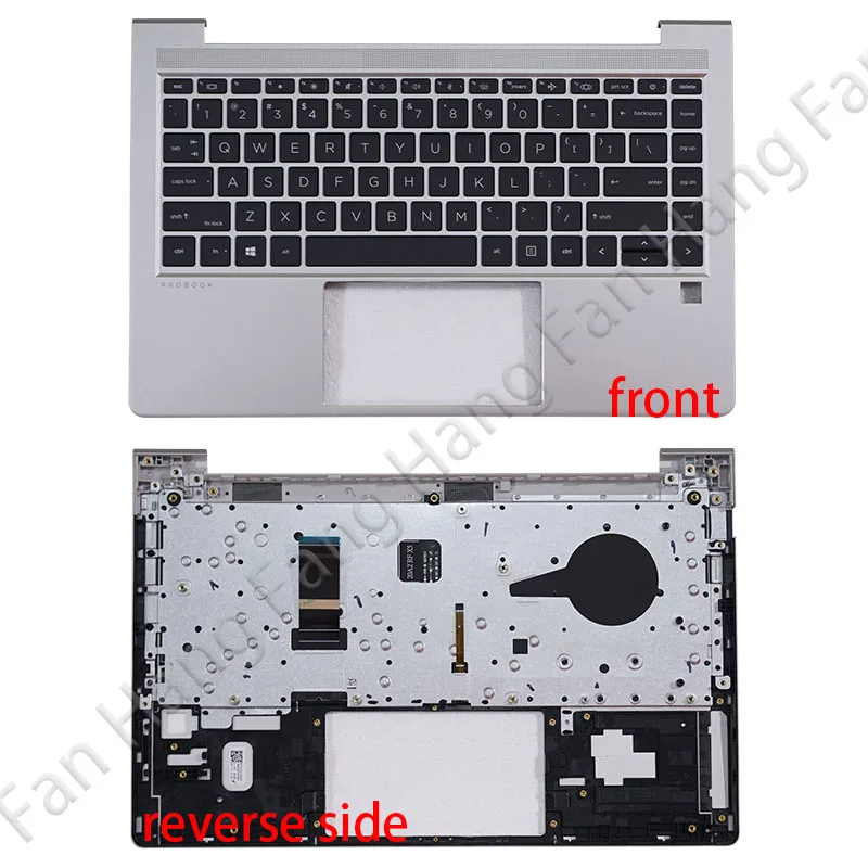 New For HP 440 G8 G9 Zhan66 Pro14 G4 LCD Back Cover Laptop Palmrest Upper Top Rear Lid Front Bezel Replacement